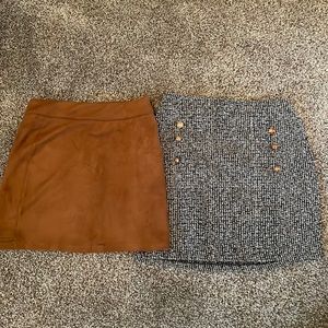 NWOT SHEIN skirts - set of 2 XS